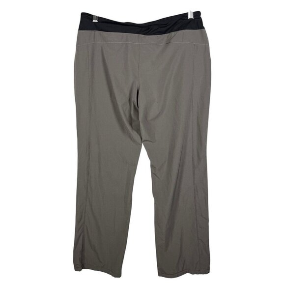 Lole women’s size Medium‎ gray and black activewear drawstring pants sustainable - Picture 2 of 9